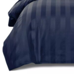 Microfiber Striped Duvet Cover Set – Extra Soft, 3-Piece for Single, Double, King and Super King Sizes | Bed Accessories