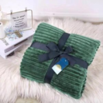 Hotel Style Soft Chunky Cord Ribbed Blanket, Super Soft & Breathable Mink Throw, Mink Blanket , Over Sofa Bed Luxury Large Fluffy Blankets Roll Double & King Size-Trends and bend