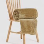 Soft Blankets Pompom Waffle Throw Mink Blanket - Warm, Extra Soft and Breathable for All Seasons in Versatile Color Range - UK Size Double & King-Trends and bend