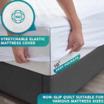 40cm Extra Deep Quilted Mattress Protector - Fits Mattresses Up to 40cm Deep - Available in Multiple Sizes - Breathable & Soft - Mattress Cover, Machine Washable-Trends and bend