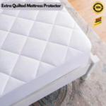 40cm Extra Deep Quilted Mattress Protector - Fits Mattresses Up to 40cm Deep - Available in Multiple Sizes - Breathable & Soft - Mattress Cover, Machine Washable-Trends and bend