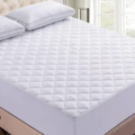 30CM Extra Deep Quilted Mattress Protector with Elastic Skirt - Available in Single, 4FT, Double, King, and Super-King Sizes UK Mattress Topper, Bed Cover-Trends and bend