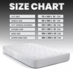 Microfiber Mattress Protectors with All Around Elastic in 12''/30cm & 16''/40cm Depth-Trends and bend